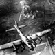 Bombing of a factory at Marienburg, Germany, on 9 October 1943.